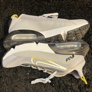 Gray and Yellow Nike 2090